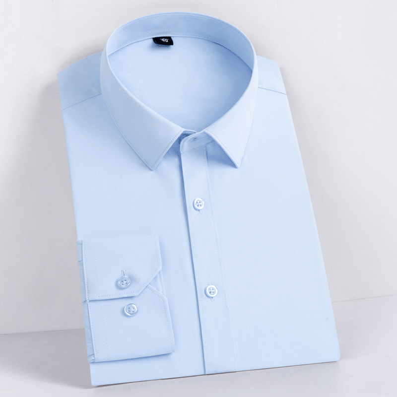 Long-Sleeve Wrinkle-Free Business Shirt