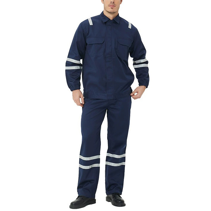 Navy Blue Flame Resistant Welding Workwear