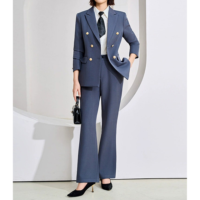 Ladies' Double-Breasted Blazer