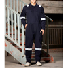 Relaxed-Fit Coverall with Reflective Strips