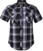 Camicia da uomo casual a quadri dalla vestibilit&agrave; regolare