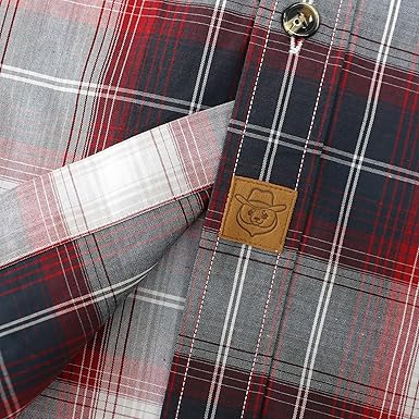 Cotton Flannel Checked Pocket Mens Shirt (4)