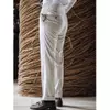 Light Gray High Waist Naples Mens Trousers