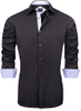 Regular Fit Patterned Stretch Mens Shirt