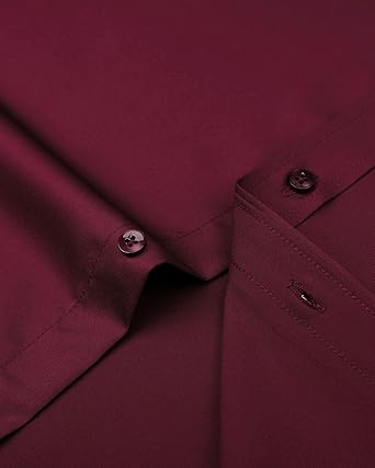 Regular Fit Stretch Business Mens Shirt (5)