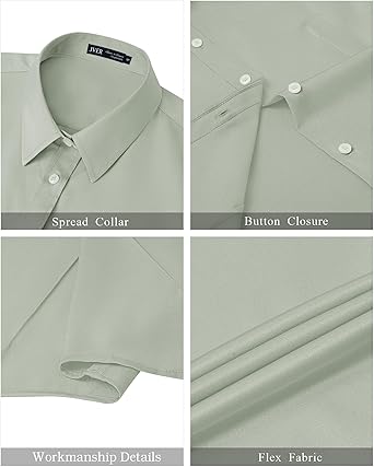 Striped Easy Iron Womens Blouse Shirt (4)