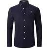 Mens Pure Cotton Oxford Business Casual Shirt