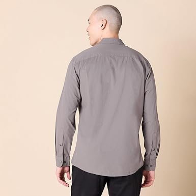 Mens Regular Fit Classic Business Poplin Shirt (8)