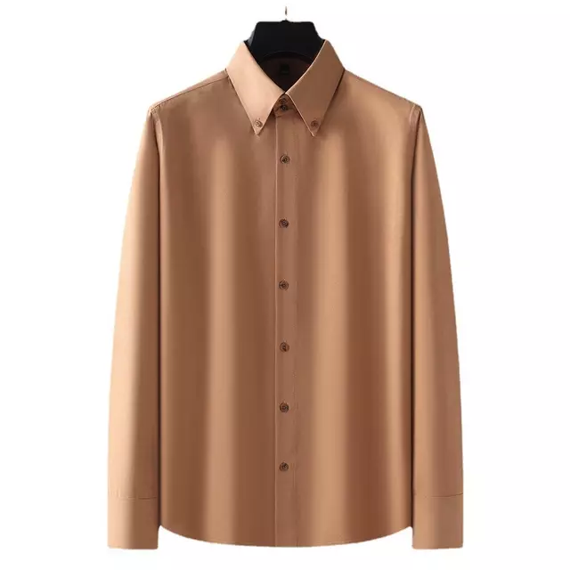 Mens Slim Fit Non Iron Business Casual Shirt