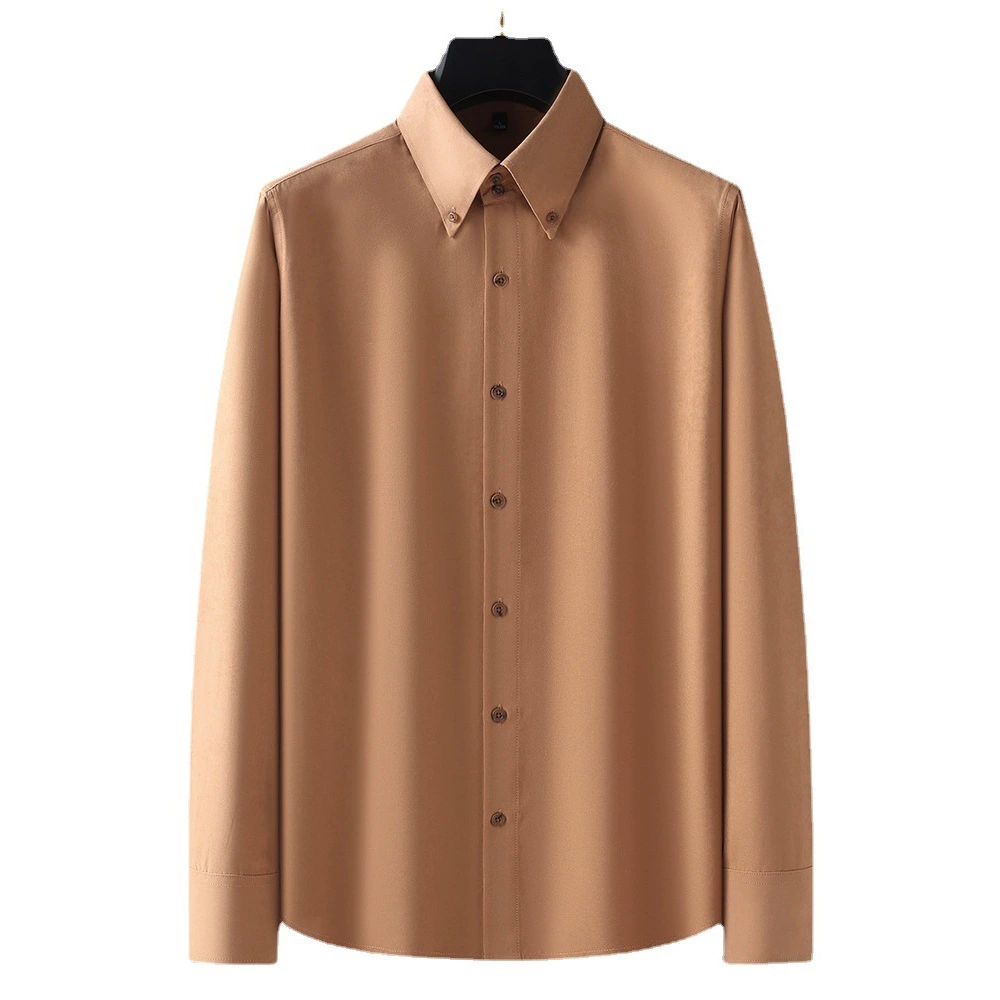 Mens Slim Fit Non Iron Business Casual Shirt