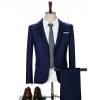 Men's Single-Breasted Business Formal Thickened Blazer
