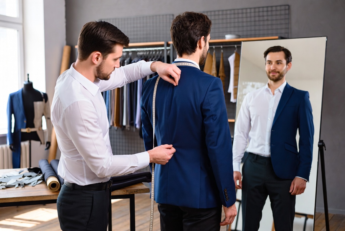 Tailored Business Suit Fitting Session