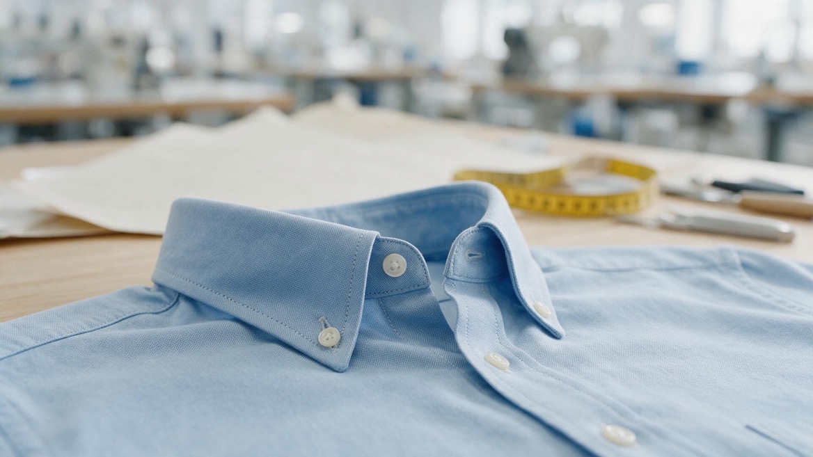 Shirt Collar Construction Detail Shirt Collar Construction Detail