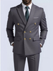 Men's Double-Breasted Two-Piece Set - Smart Casual And Business Formal