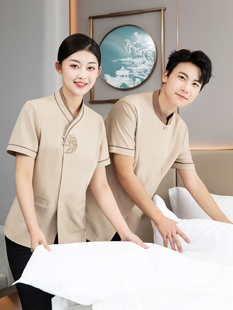 Summer Cleaning Staff Uniform for Janitor Workers