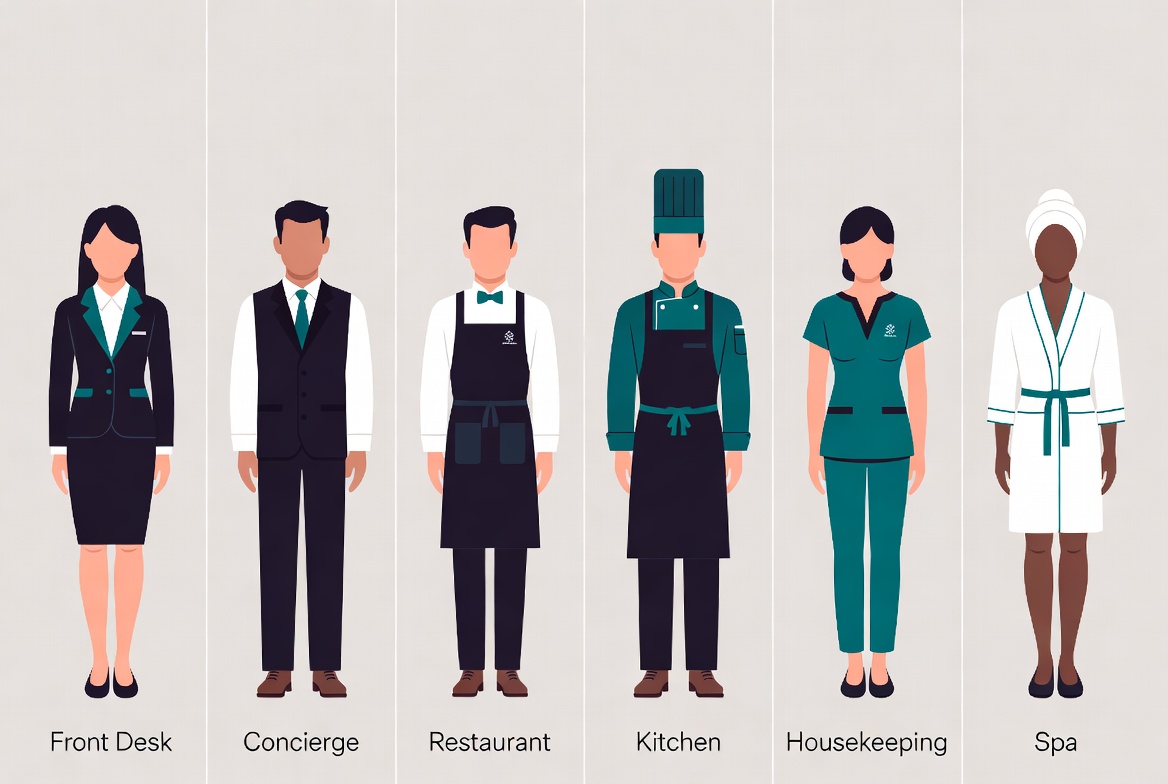 Hotel Uniforms By Department