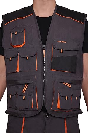 Mens Classic Utility Work Vest for Craftsman (3)