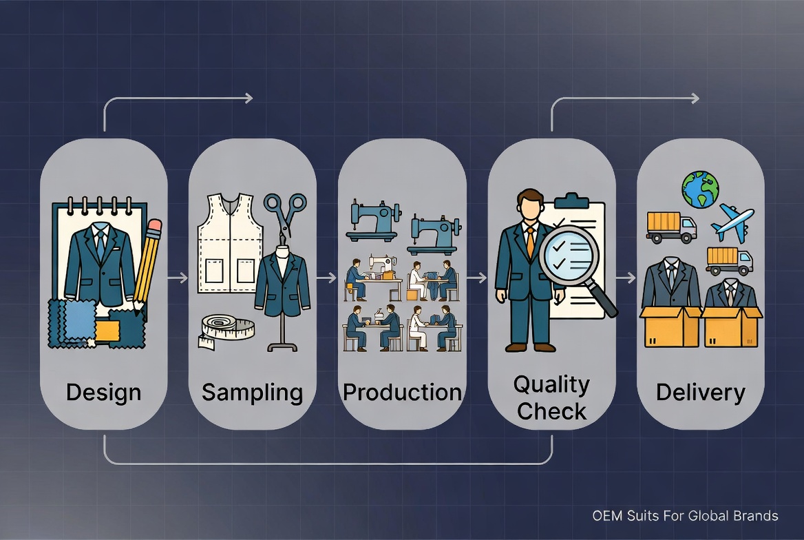 OEM Suit Manufacturing Process Overview