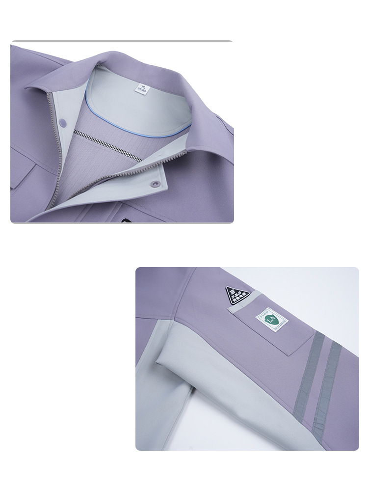 Color Block Anti Static Workwear Set (3)