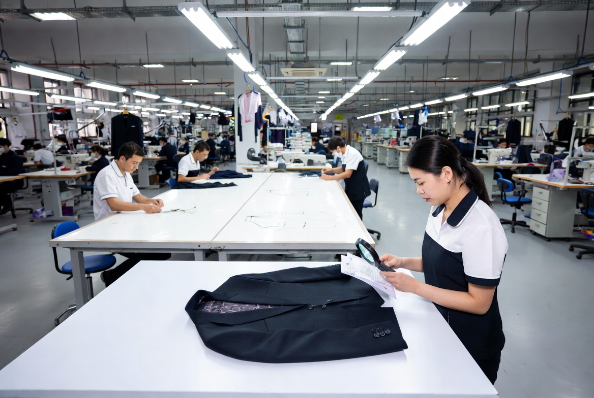 OEM Suit Factory Quality Process
