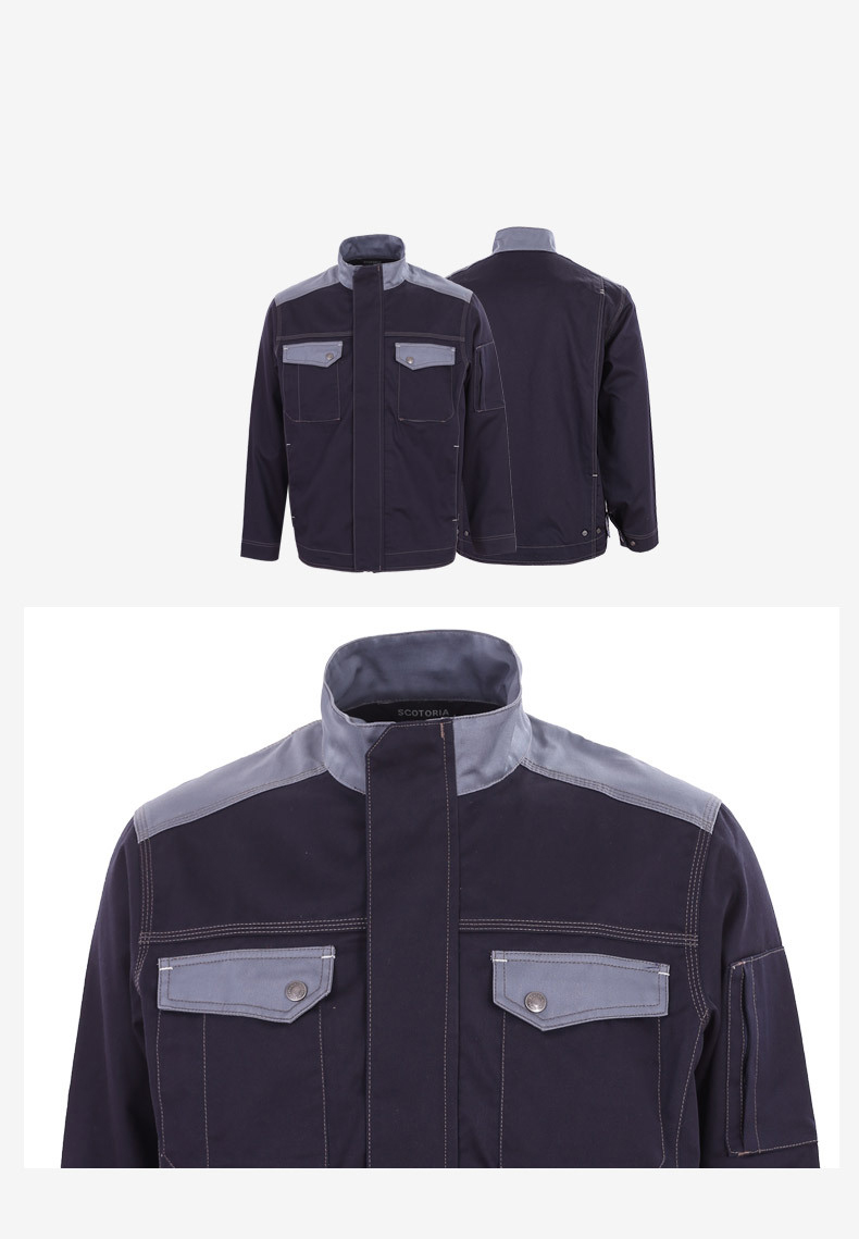 Spring Autumn Flame Resistant Welder Workwear (2)
