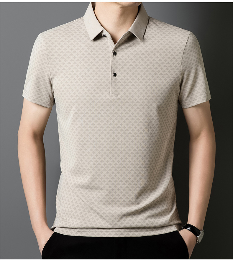 Mens Stretch Lightweight Summer Polo Shirt (3)