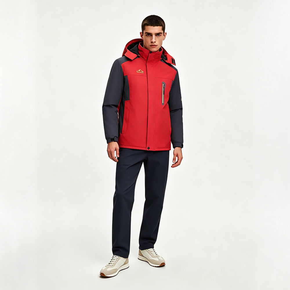 Uniforme de trabajo al aire libre acolchado unisex a prueba de viento