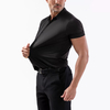 Mens High Stretch Short Sleeve No Iron Shirt
