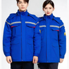 Unisex Winter Hi Vis Construction Coverall
