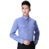 Mens Long Sleeve Railway Staff Uniform Shirt