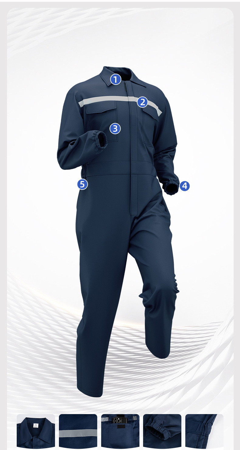 Mens Heavy Duty Stain Resistant Work Coverall (3)