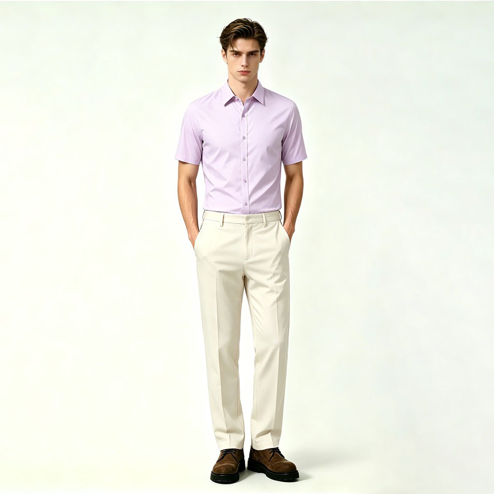 Non Iron Slim Fit Business Mens Shirt