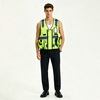 High Vis Mesh Breathable Traffic Safety Vest