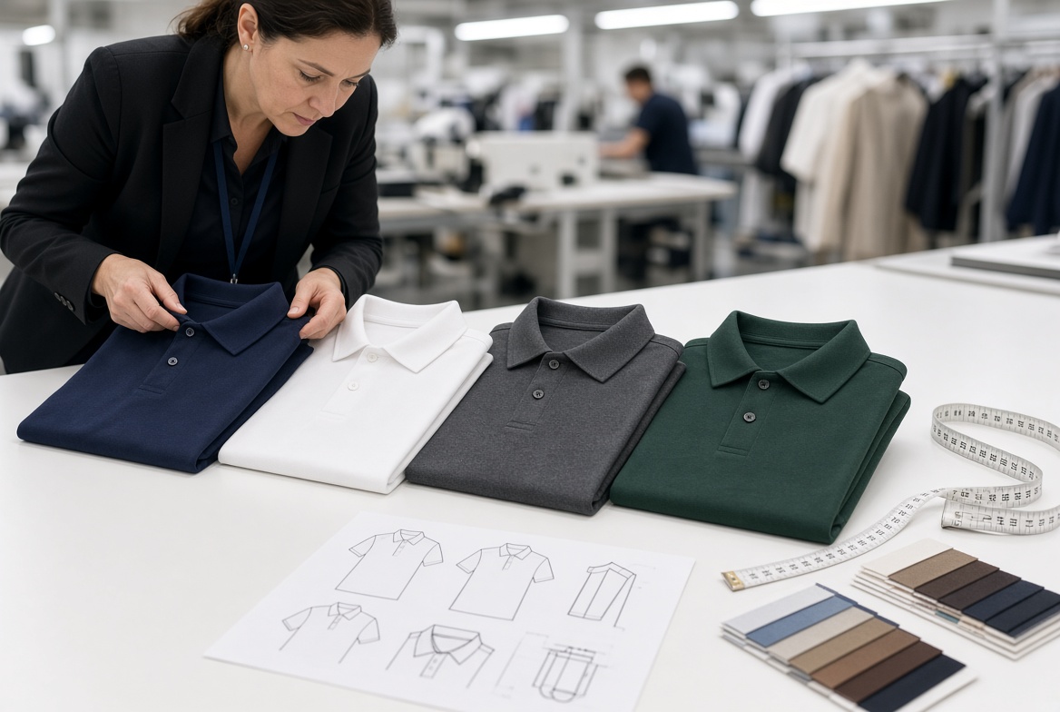OEM Polo Shirt Quality Inspection