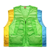 Mens Summer Mesh Custom Printed Work Vest