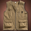 Multi Pocket Work Vest with Logo Printing
