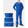 Long Sleeve Coverall with Reflective Strips