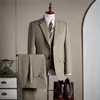 Premium Tailored Three Piece Mens Suit