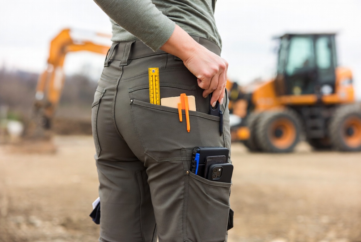 Tool Ready Lightweight Work Pants Pockets