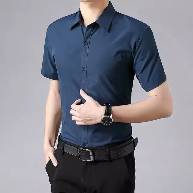 Non Iron Slim Fit Business Mens Shirt