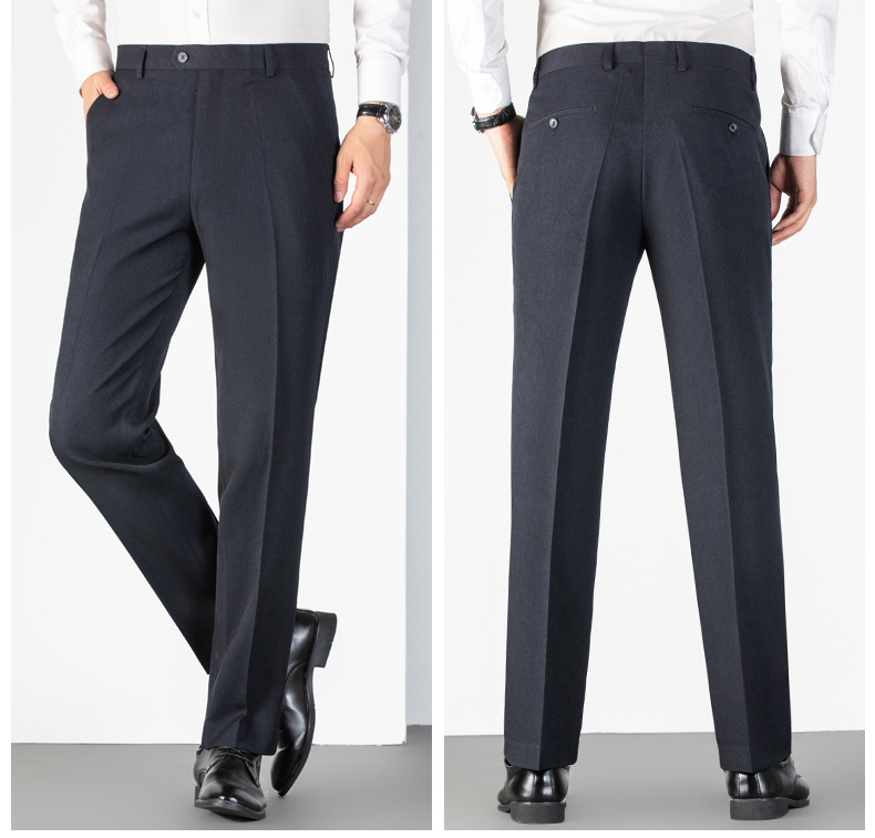 Autumn Winter Easy Care Business Dress Pants (6)