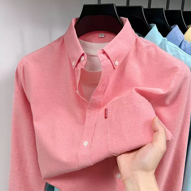 Premium Oxford Cotton Business Casual Shirt