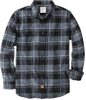 100% Cotton Plaid Long Sleeve Casual Shirt