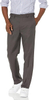 Mens Classic Flat Front Adjustable Waist Suit Pants