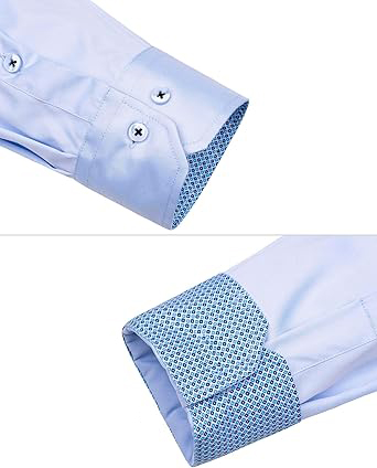 Regular Fit Patterned Stretch Mens Shirt (4)