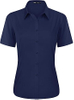 Striped Wrinkle Free Womens Blouse Shirt