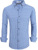 Mens Printed Stretch Wrinkle Resistant Business Shirt