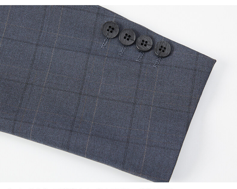 Mens Plaid Business Suit (3)