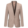 Men's Slim-Fit Single-Breasted Casual Thickened Blazer