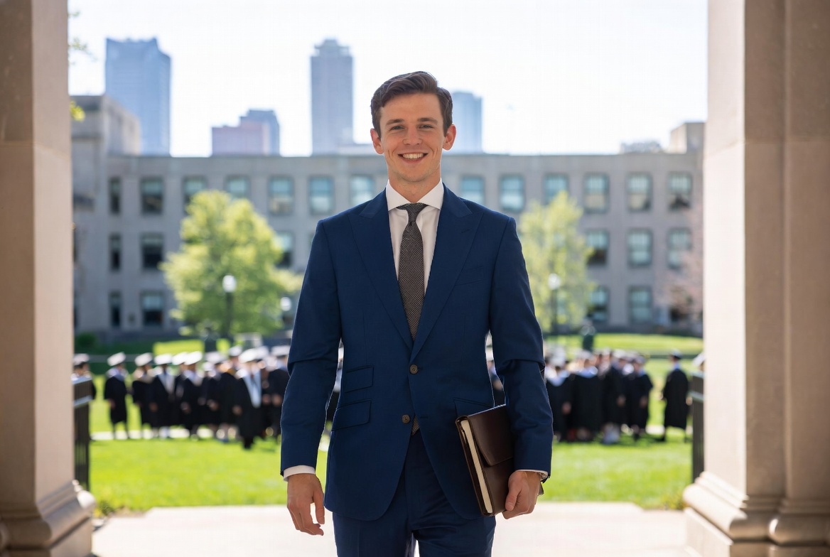 The Best Graduation Gift in 2026: A Custom Suit That Starts a Career